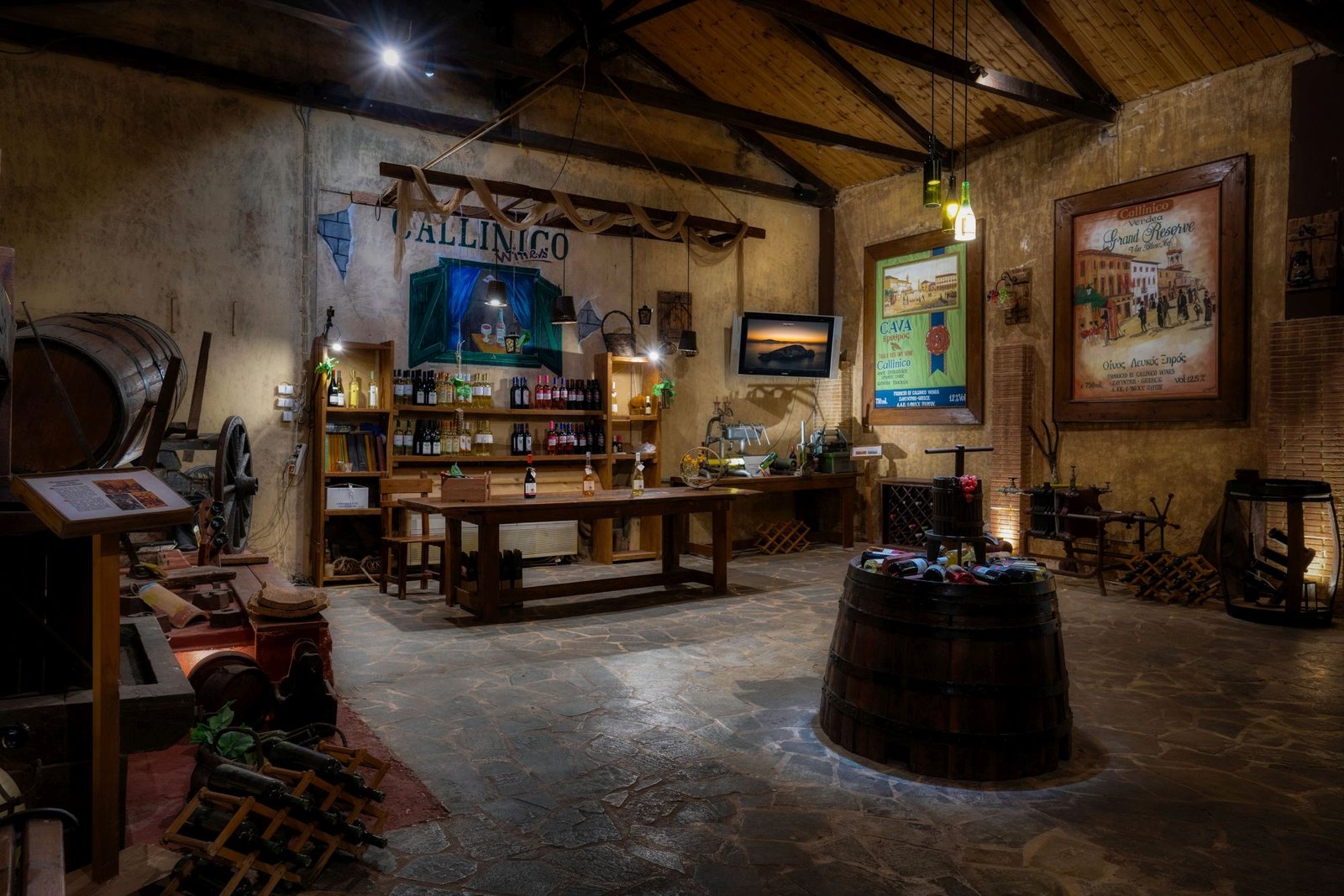 Visit Callinico Winery & Wine Museum in Zakynthos