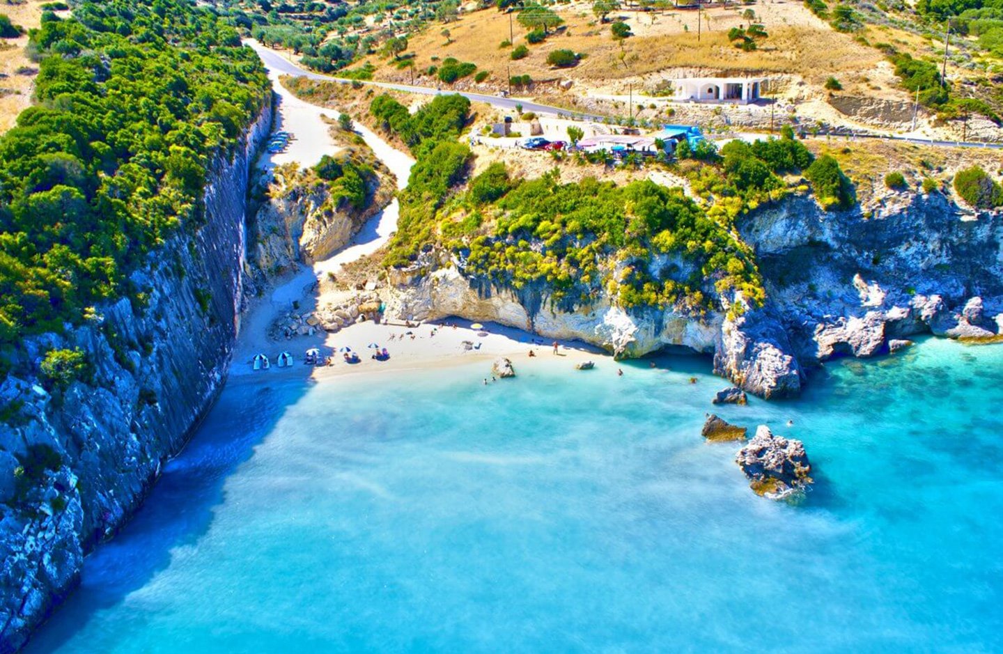 Xigia Sulfur Beach Zakynthos